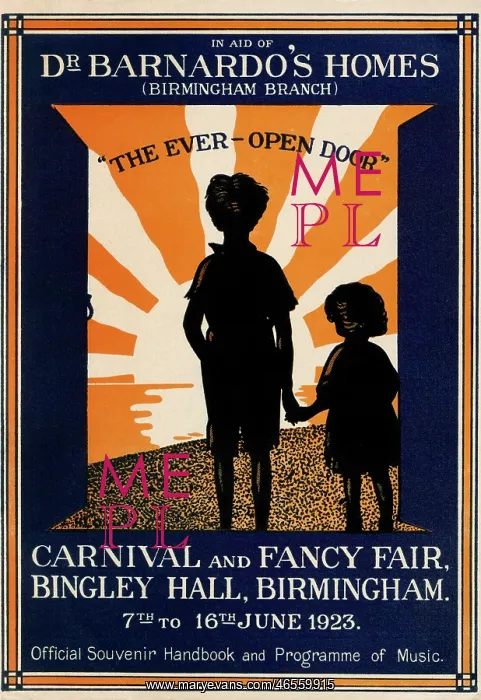 : Dr Barnardo's Homes Carnival Programme cover : Dr Barnardo's Homes Carnival Programme cover