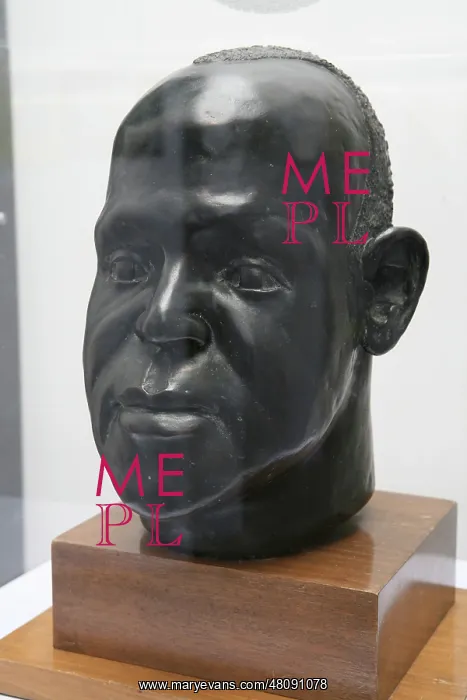: Dr Harold Moody bronze portrait : Dr Harold Moody bronze portrait
