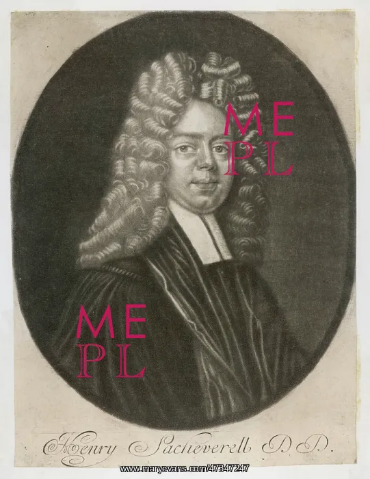 : DR HENRY SACHEVEREL : DR HENRY SACHEVEREL