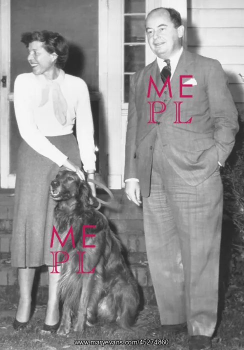 : Dr. John von Neumann, his wife Clara, and their : Dr. John von Neumann, his wife Clara, and their