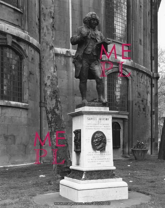 : DR JOHNSON STATUE : DR JOHNSON STATUE