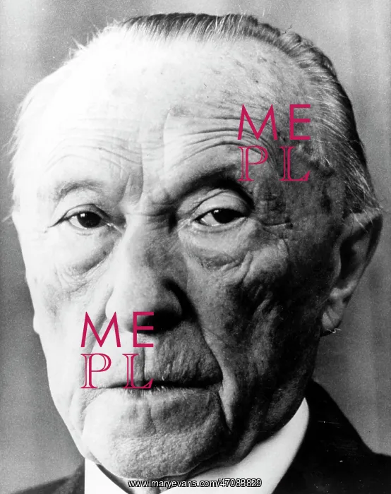 : Dr Konrad Adenauer, German Chancellor : Dr Konrad Adenauer, German Chancellor