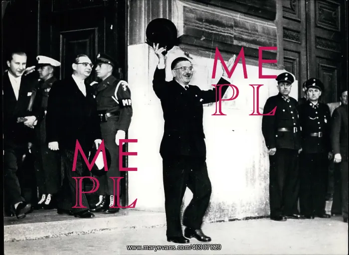 : Dr Leopold Figle, Foreign Minister, Five Powers conference : Dr Leopold Figle, Foreign Minister, Five Powers conference