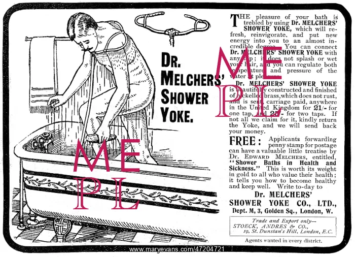 : DR MELCHER'S SHOWER YOKE : DR MELCHER'S SHOWER YOKE