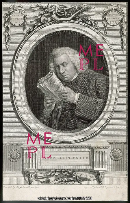 : DR SAMUEL JOHNSON : DR SAMUEL JOHNSON