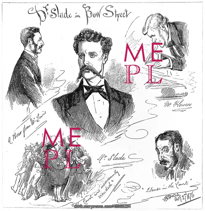 : Dr Slade: spirit writing trial : Dr Slade: spirit writing trial