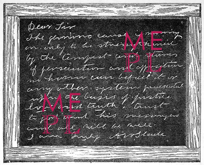 : Dr Slade's spirit writing trail : Dr Slade's spirit writing trail