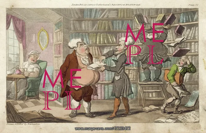 : Dr Syntax and bookseller : Dr Syntax and bookseller