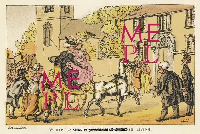 : Dr Syntax taking possession of his living : Dr Syntax taking possession of his living