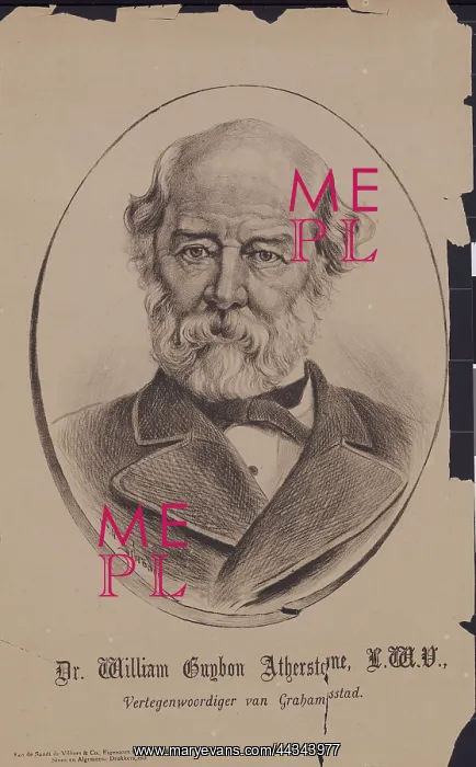 : Dr William Guybon Atherstone (1814-1898) : Dr William Guybon Atherstone (1814-1898)