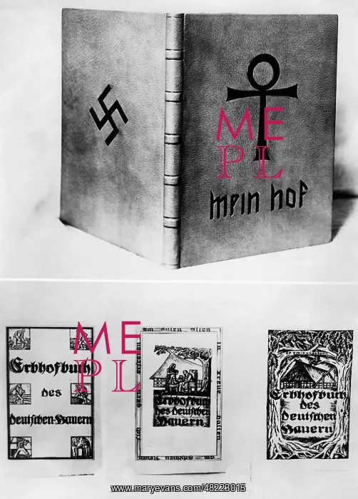: Drafts of the Erbhofbuch, 1934 : Drafts of the Erbhofbuch, 1934