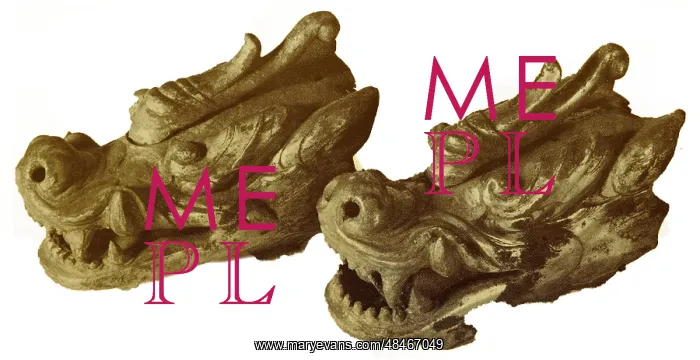 : Dragon Heads from 7th~8th century Three Kingdoms : Dragon Heads from 7th~8th century Three Kingdoms