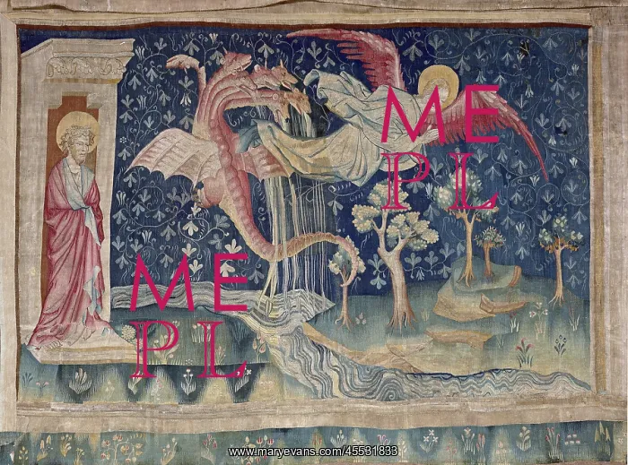 : Dragon Persecuting the Woman. Apocalypse of Angers : Dragon Persecuting the Woman. Apocalypse of Angers