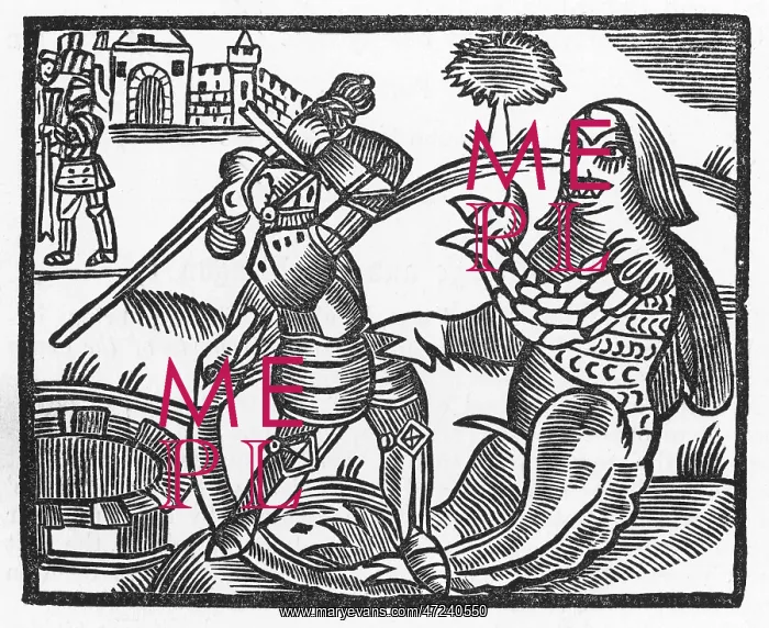 : Dragon and St George : Dragon and St George