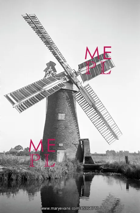 : Drainage Mill, Ludham, Norfolk : Drainage Mill, Ludham, Norfolk