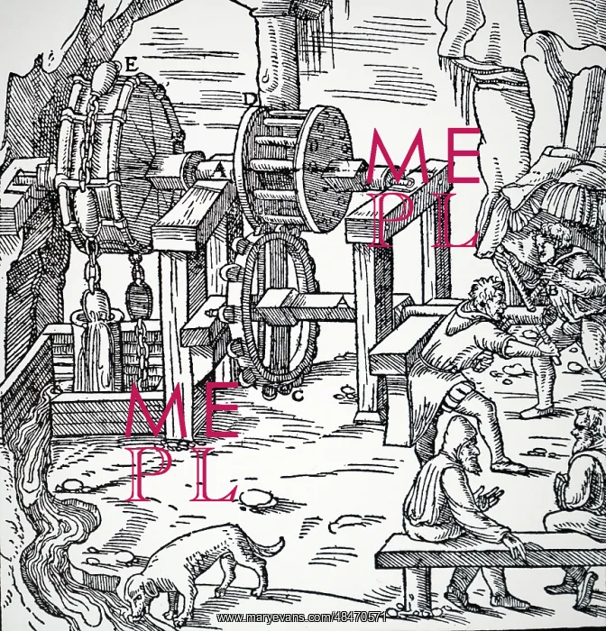 : Draining mine workings with bank of three suction pumps : Draining mine workings with bank of three suction pumps
