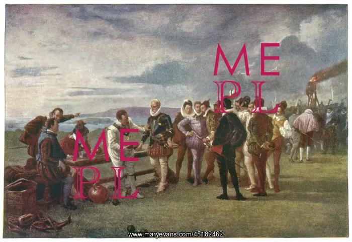 : DRAKE PLAYS BOWLS 1588 : DRAKE PLAYS BOWLS 1588
