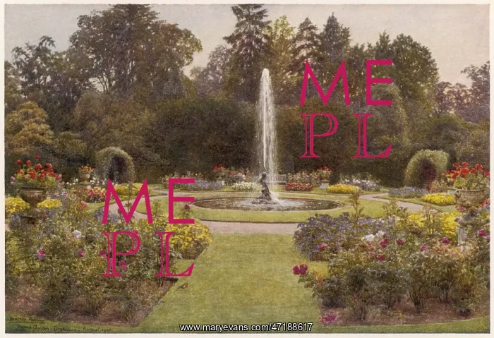 : DRAKELOWE GARDEN 1908 : DRAKELOWE GARDEN 1908