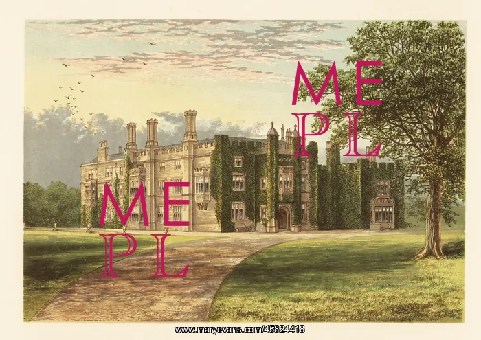 : Drakelowe Hall, Derbyshire, England : Drakelowe Hall, Derbyshire, England
