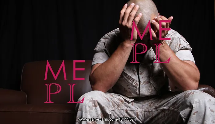: Dramatization of a US Marine affected by ? : Dramatization of a US Marine affected by ?