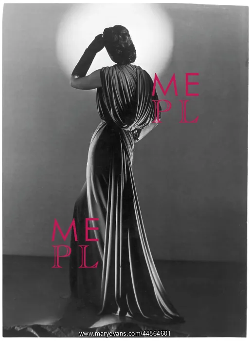 : DRAPED BALENCIAGA GOWN : DRAPED BALENCIAGA GOWN