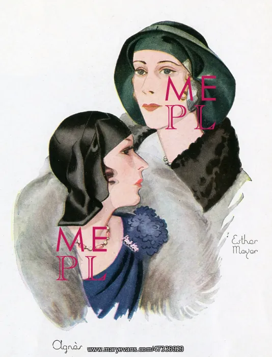 : Draped Brim Hat 1929 : Draped Brim Hat 1929