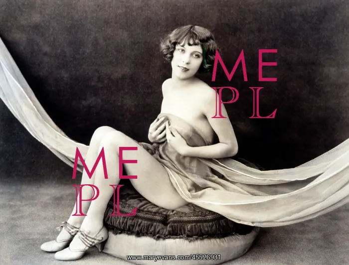  : Draped Nude Woman