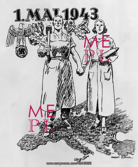 : Drawing for the 1st of May, 1943 : Drawing for the 1st of May, 1943