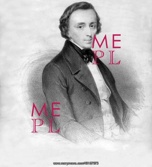 : Drawing. Frederic Chopin, composer, Polish, 22.02.1810-17.10.1849 : Drawing. Frederic Chopin, composer, Polish, 22.02.1810-17.10.1849