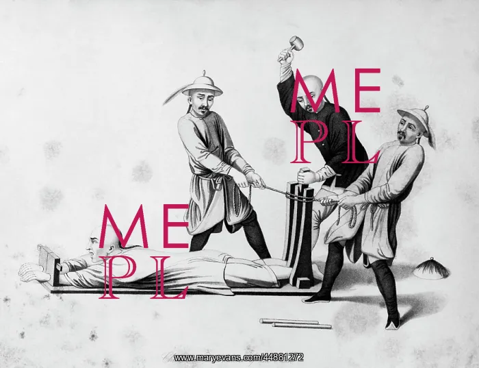 : Drawing Of Chinese Rack Torture : Drawing Of Chinese Rack Torture
