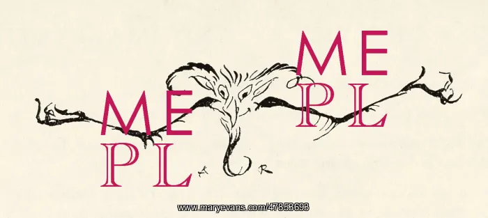 : Drawing of a demon : Drawing of a demon