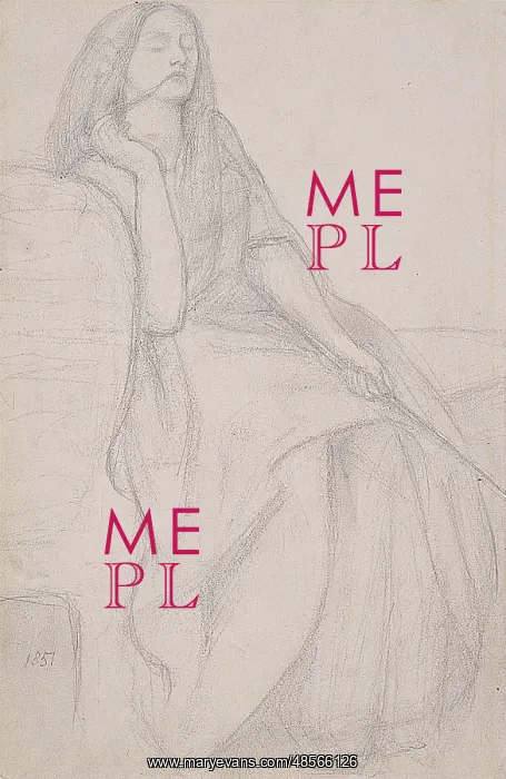 : Drawing of Elizabeth Siddal, for The Return of Tibullus to D : Drawing of Elizabeth Siddal, for The Return of Tibullus to D