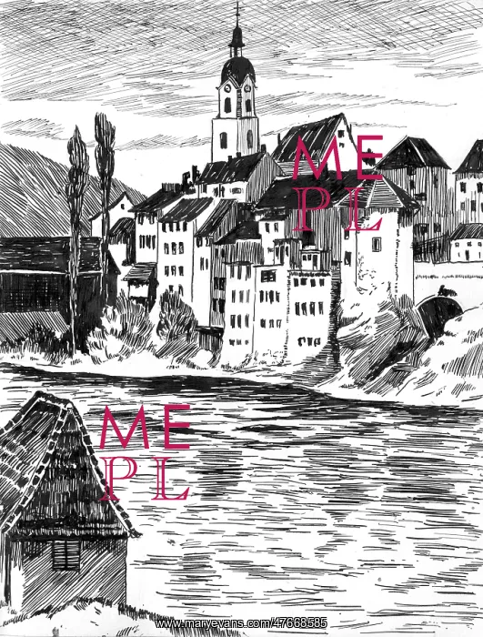 : Drawing by Harold Auerbach, Olten, Switzerland : Drawing by Harold Auerbach, Olten, Switzerland