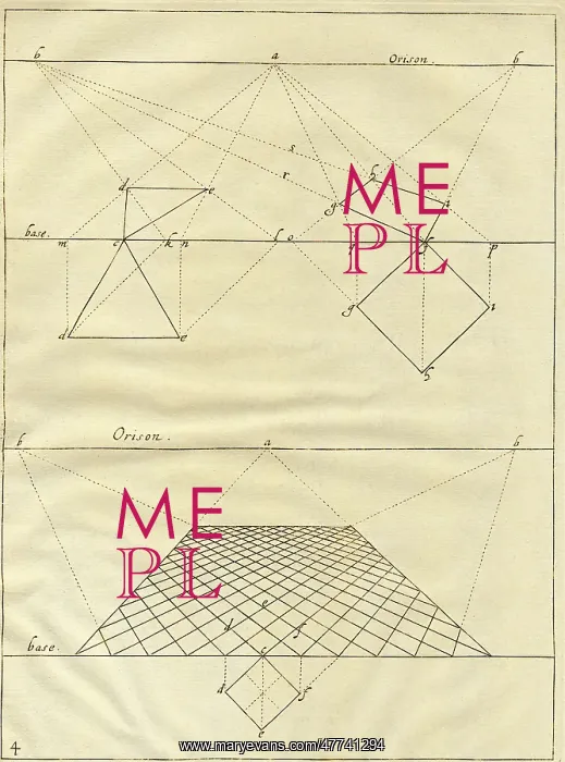 : Drawing on a principle of perspective : Drawing on a principle of perspective
