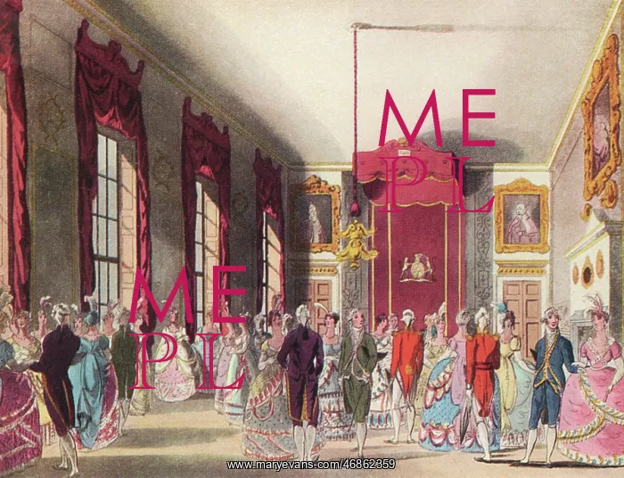 : Drawing Room, St. James Palace c.1750 : Drawing Room, St. James Palace c.1750