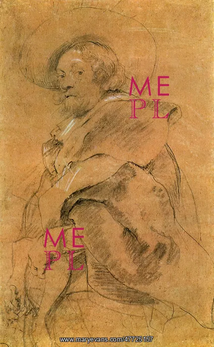: Drawing, Rubens self-portrait : Drawing, Rubens self-portrait