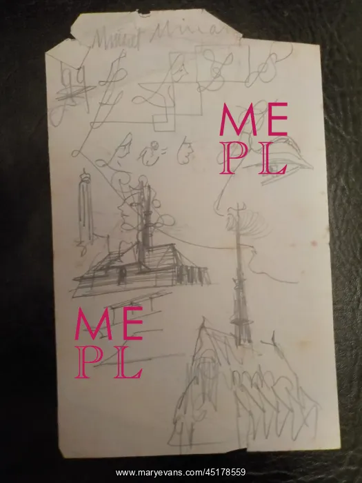 : Drawing - Sketch by Sir Edwin Lutyens : Drawing - Sketch by Sir Edwin Lutyens