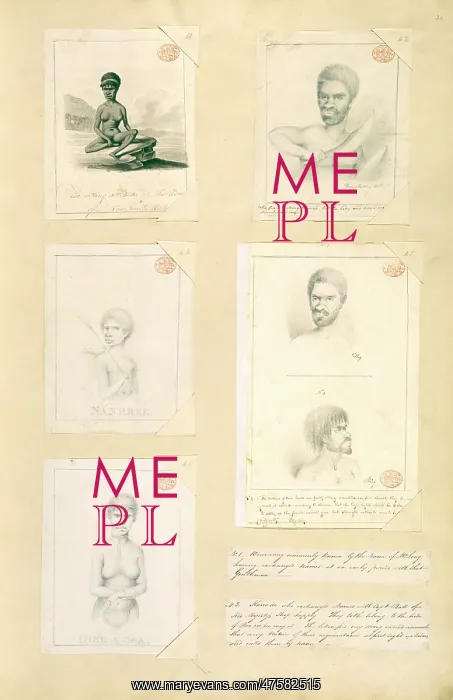 : Drawings 32-36 from the Watling Collection : Drawings 32-36 from the Watling Collection