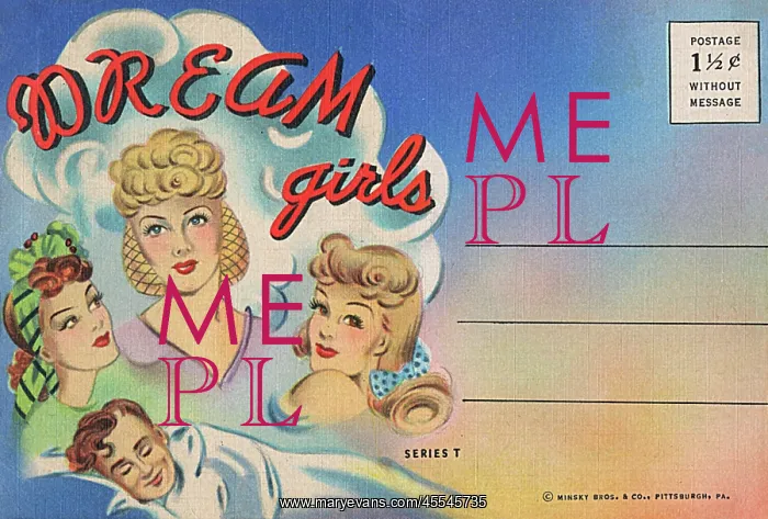 : Dream Girls postcard pack - cover : Dream Girls postcard pack - cover