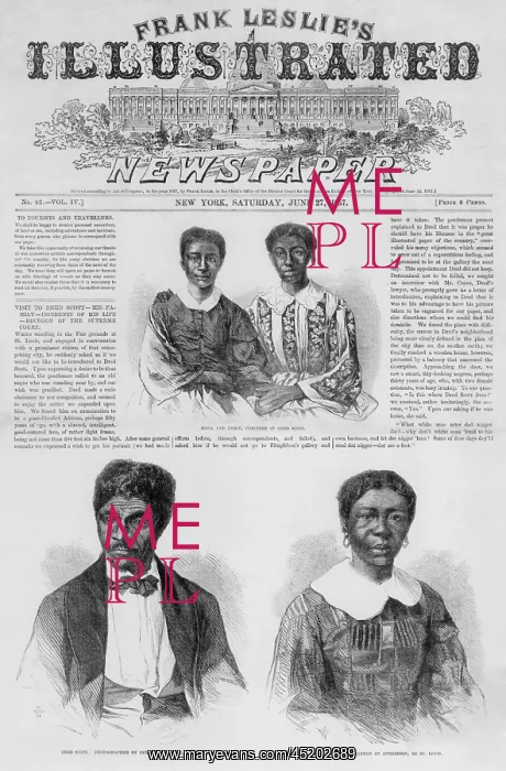 : The Dred Scott family on the front page ? : The Dred Scott family on the front page ?