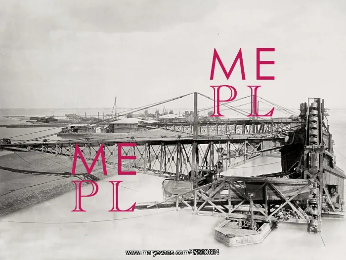  : Dredger, Port Said, Suez Canal