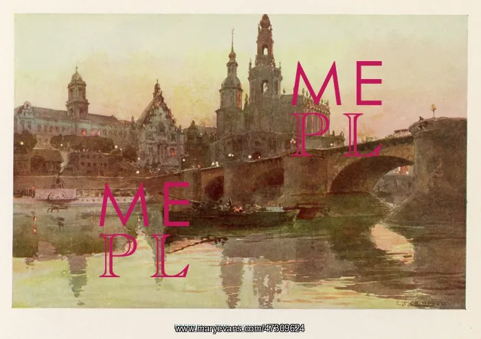 : DRESDEN / AUGUSTUS BRIDGE : DRESDEN / AUGUSTUS BRIDGE