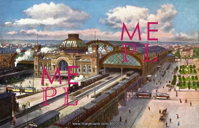  : Dresden central station, 1910