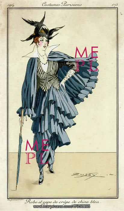 : Dress - Cape 1914 : Dress - Cape 1914