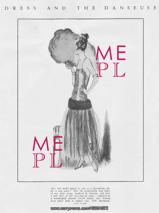 : Dress and the Danseuse - beautiful model sketched in Paris b : Dress and the Danseuse - beautiful model sketched in Paris b
