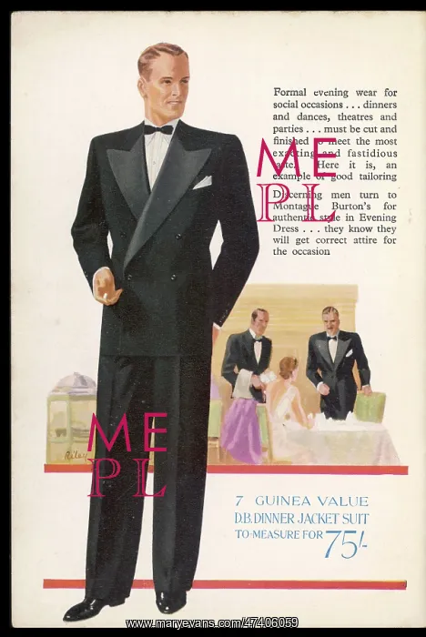 : Dress Suit 1939 : Dress Suit 1939