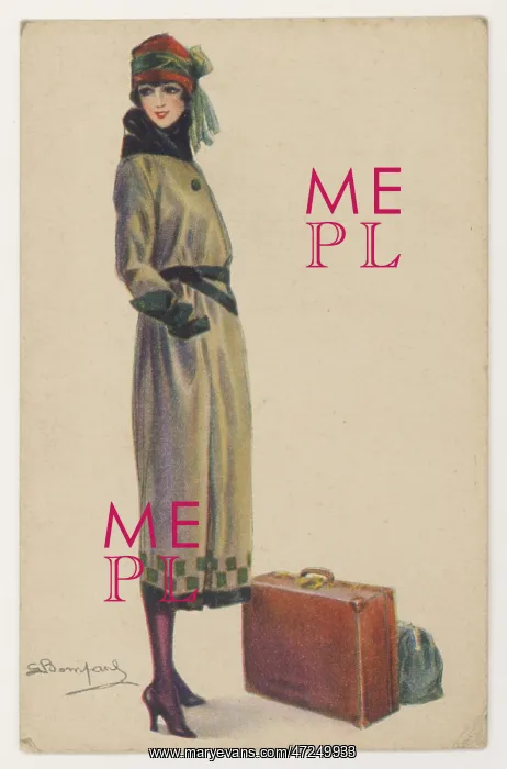 : Dressed for Trip circa 1920 : Dressed for Trip circa 1920