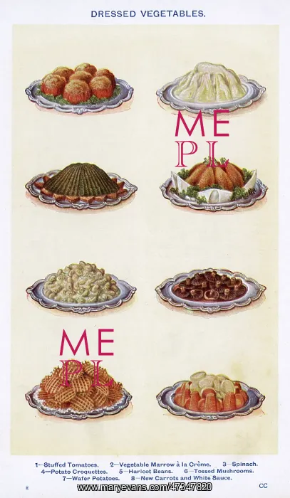 : DRESSED VEGETABLES : DRESSED VEGETABLES