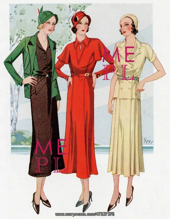 : Dresses for 1932 : Dresses for 1932