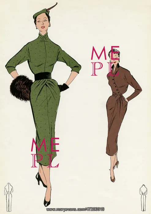 : DRESSES 1954 : DRESSES 1954